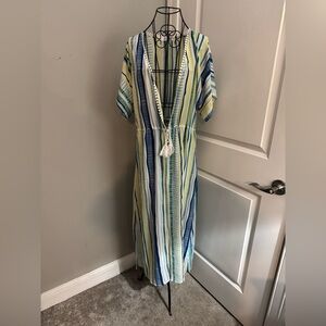 Cupshe Long Sheer Cardigan Swim Cover Up